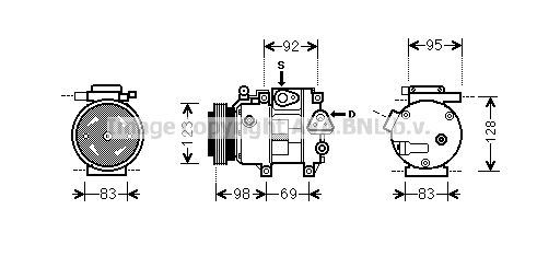 AVA QUALITY COOLING Kompresors, Gaisa kond. sistēma HYK239